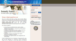 Desktop Screenshot of dev.onlinecriminalchecks.com